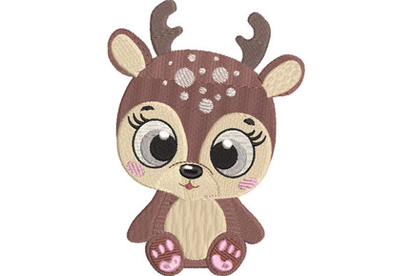 Baby Deer with Cute Eyes