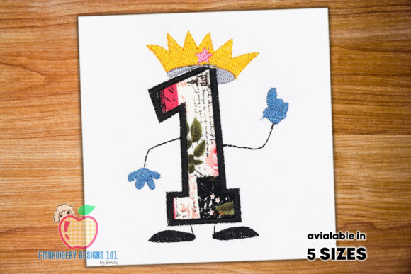 Birthday Number One Applique Review