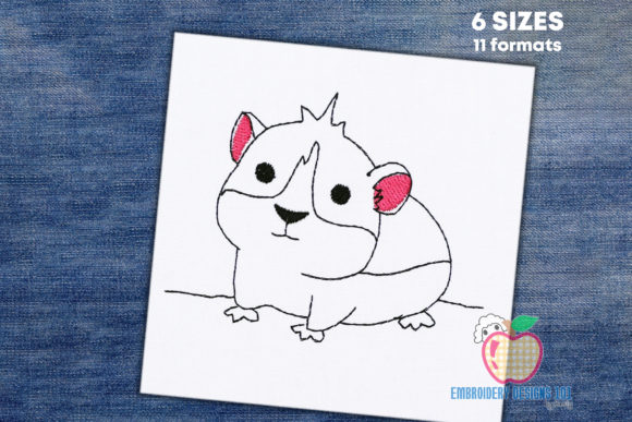 Cute Hamster Quick Stitch