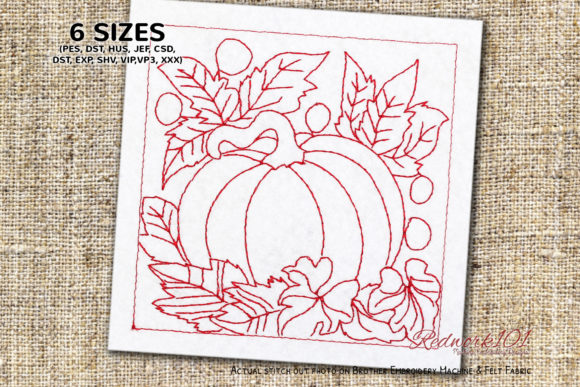 Pumpkin Vegetable with Green Leaves