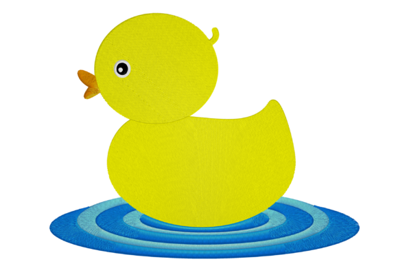 Rubber Ducky: A Playful, Practical Embroidery Design